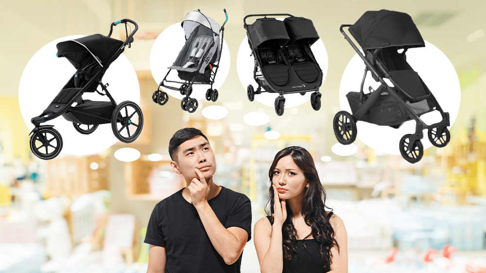 different types of baby strollers