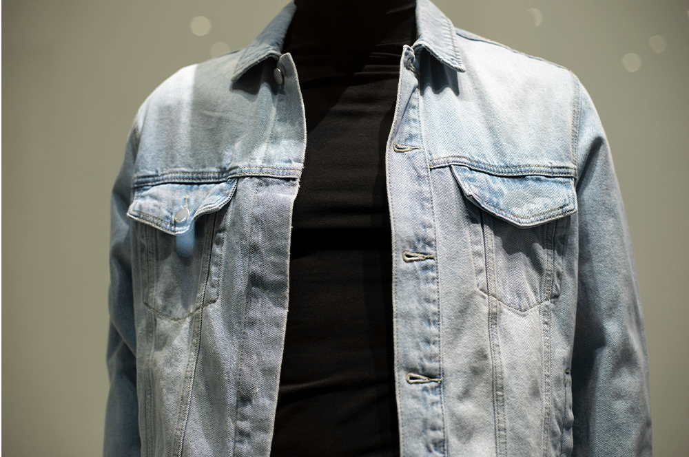 dry clean denim jacket