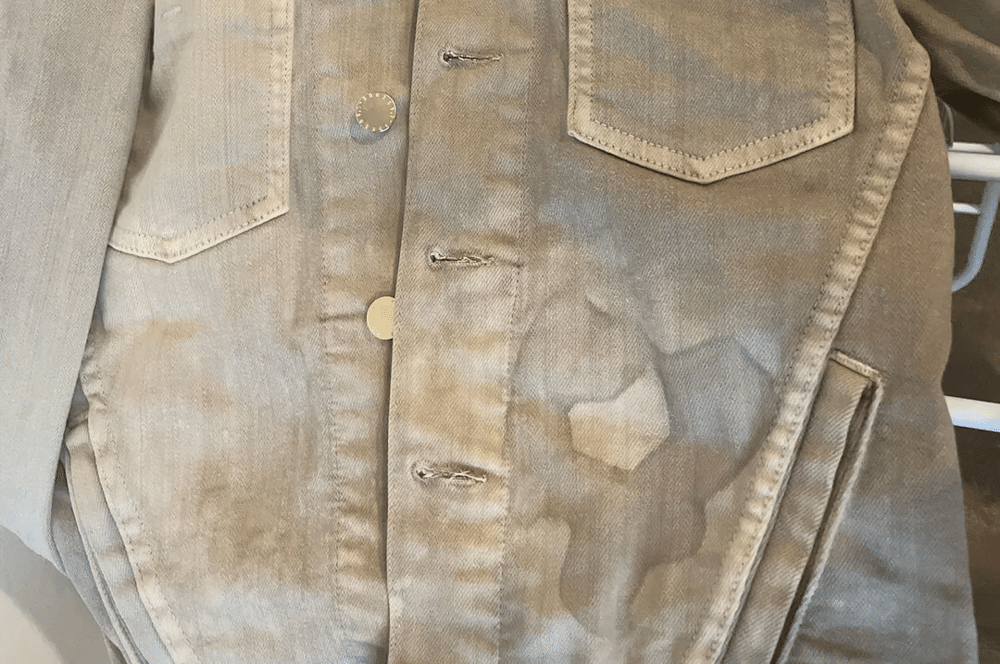 dry clean denim jacket