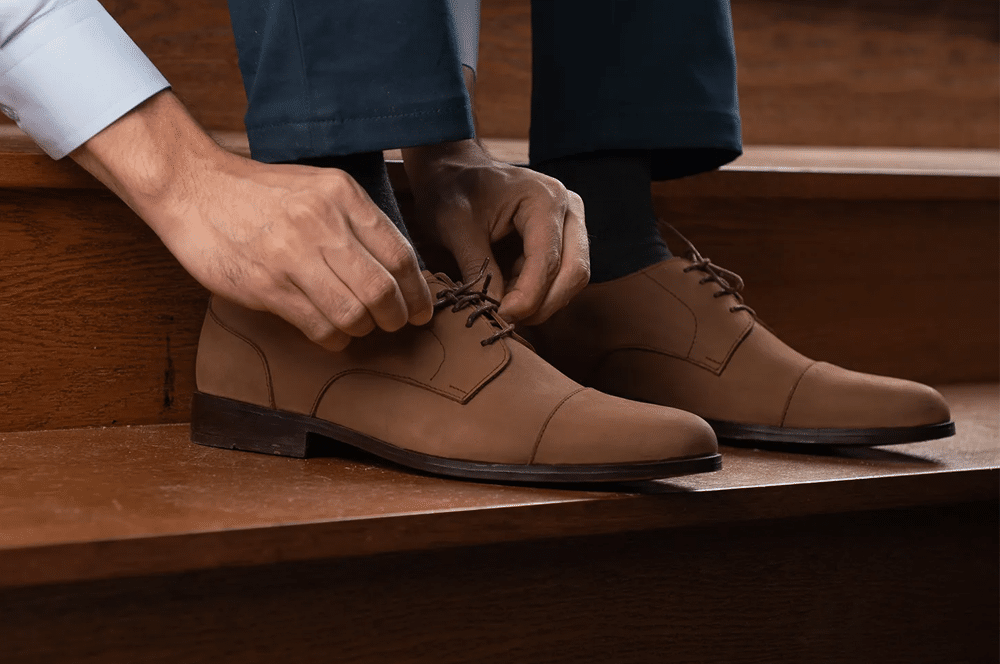 clean nubuck shoes